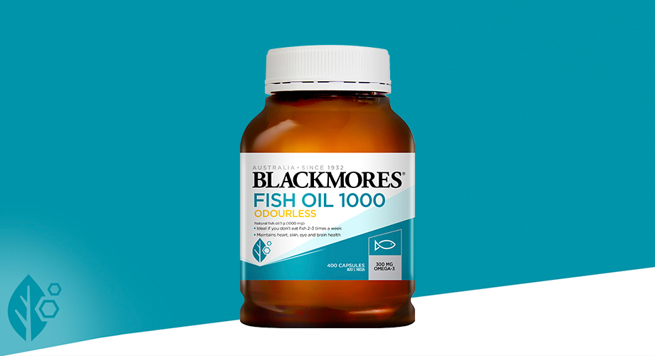 Blackmores Fish Oil 1000 Odourless 400 Capsules