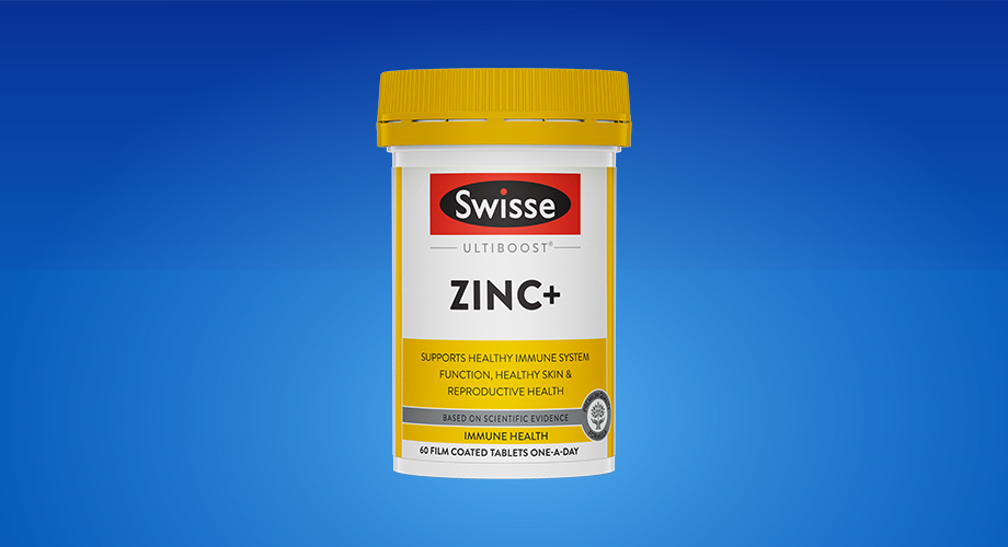 Swisse Ultiboost Zinc+ 60 Tablets