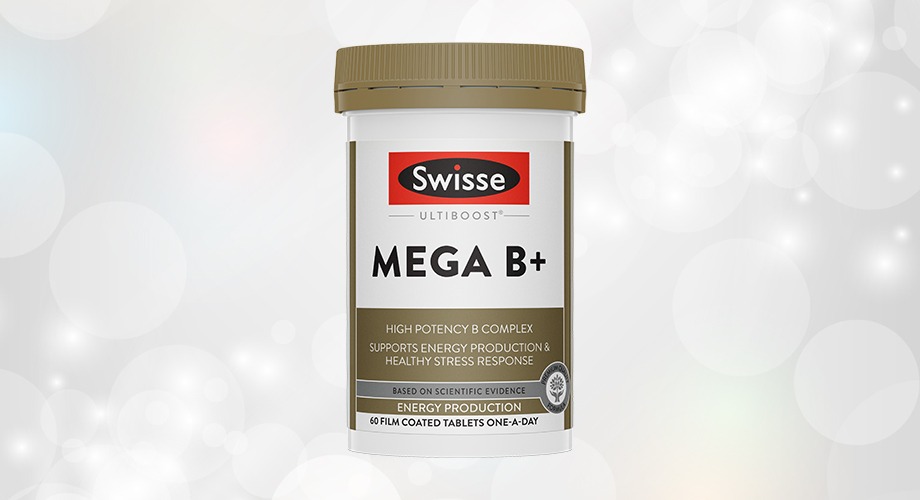 Swisse Ultiboost Mega B + 60 Tablets
