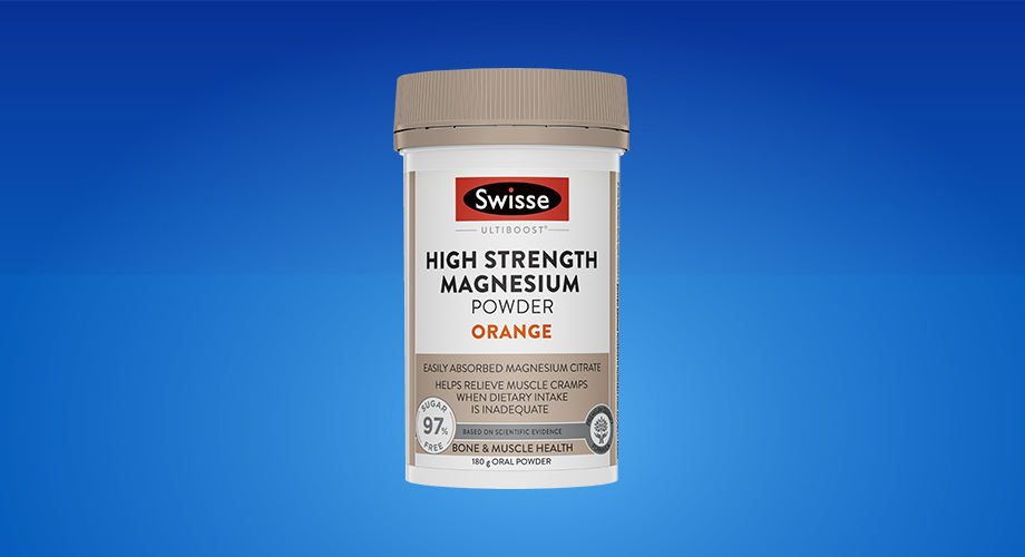 Swisse Ultiboost High Strength Magnesium Powder Orange 180g