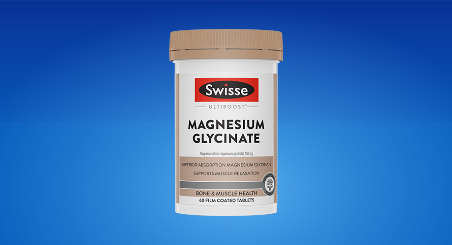 Swisse Ultiboost Magnesium Glycinate 60 Tablets