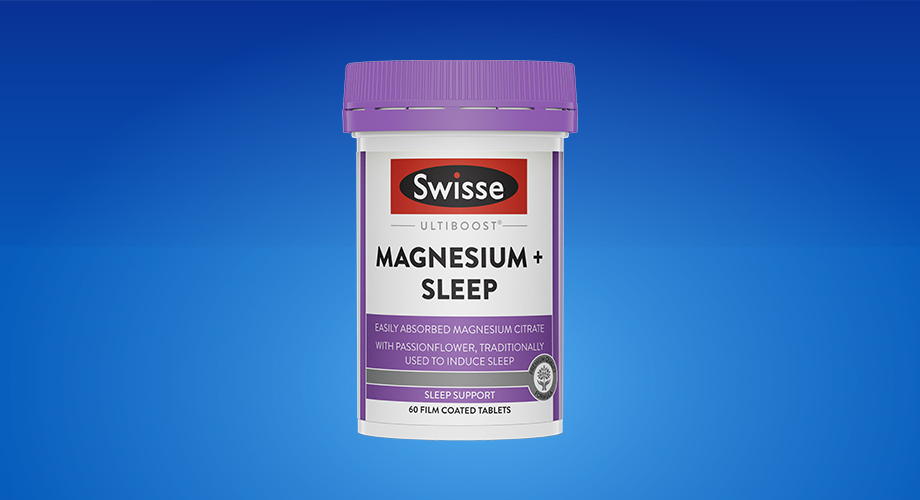Swisse Ultiboost Magnesium + Sleep 60 Tablets