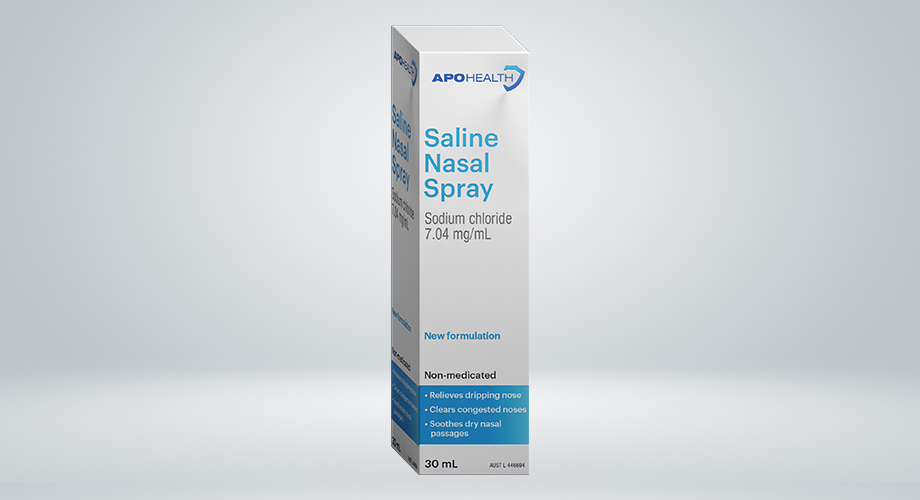 APOHEALTH Saline Nasal Spray 30mL