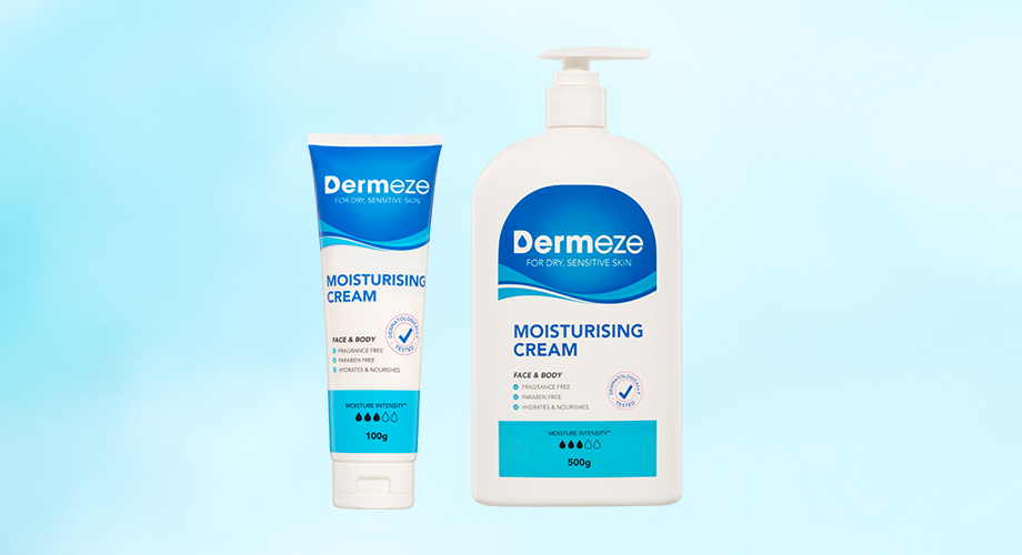 Dermeze Moisturising Cream or Lotion Range