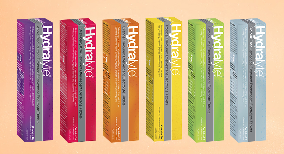 Hydralyte 20 Effervescent Tablets Range
