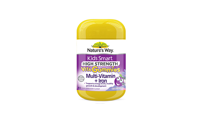 Nature's Way Kids Smart High Strength Vita Gummies Multi-Vitamin + Iron 40pk Nature's Way Kids Smart High Strength Vita Gummies Multi-Vitamin + Iron 40pk
