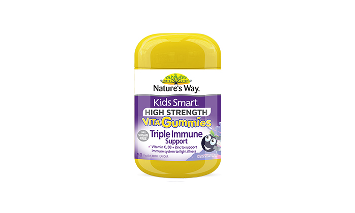 Nature's Way Kids Smart High Strength Vita Gummies Triple Immune Support 50pk Nature's Way Kids Smart High Strength Vita Gummies Triple Immune Support 50pk