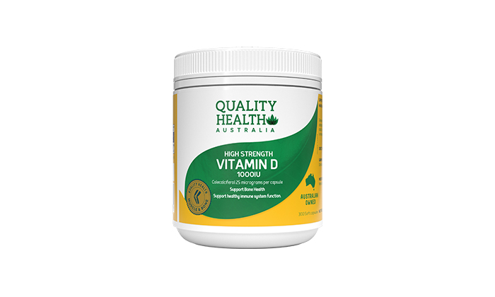 Quality Health High Strength Vitamin D 1000IU 300 Capsules Quality Health High Strength Vitamin D 1000IU 300 Capsules