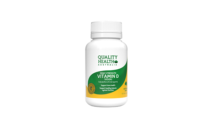 Quality Health High Strength Vitamin D 1000IU 60 Capsules Quality Health High Strength Vitamin D 1000IU 60 Capsules