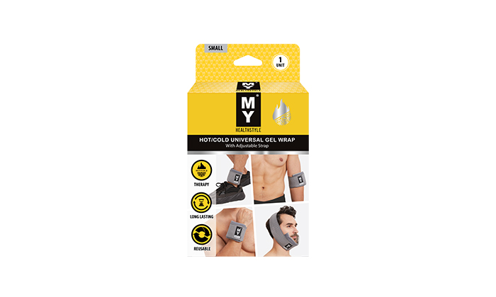 My Hot / Cold Reusable Gel Wrap With Adjustable Strap - Small