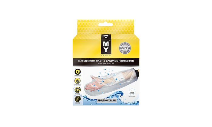 My Waterproof Cast & Bandage Protector - Adult Lower Arm My Waterproof Cast & Bandage Protector - Adult Lower Arm