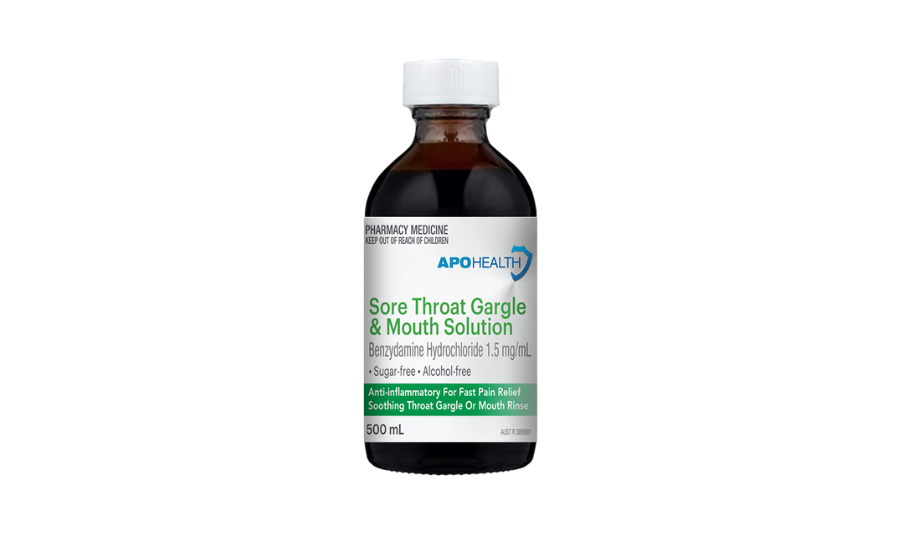 ApoHealth Sore Throat Gargle & Mouth Solution