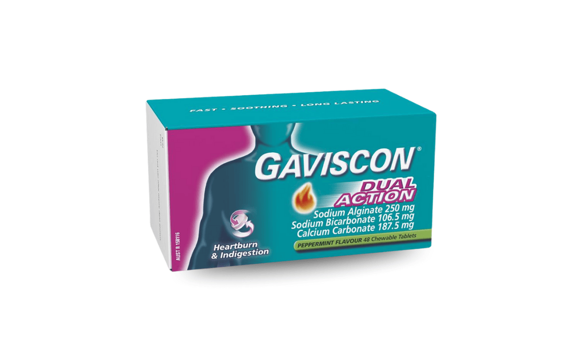 Gaviscon Dual Action 48 Tablets