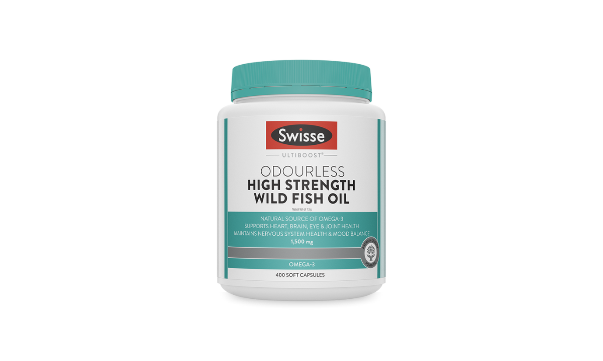 Swisse Ultiboost High Strength Wild Fish Oil