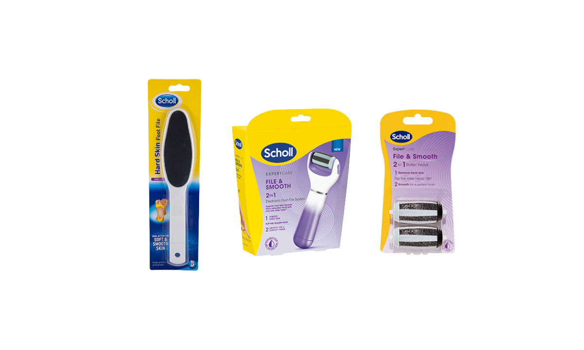 Scholl 2-in-1 Expert Care or Hard Foot File Range
