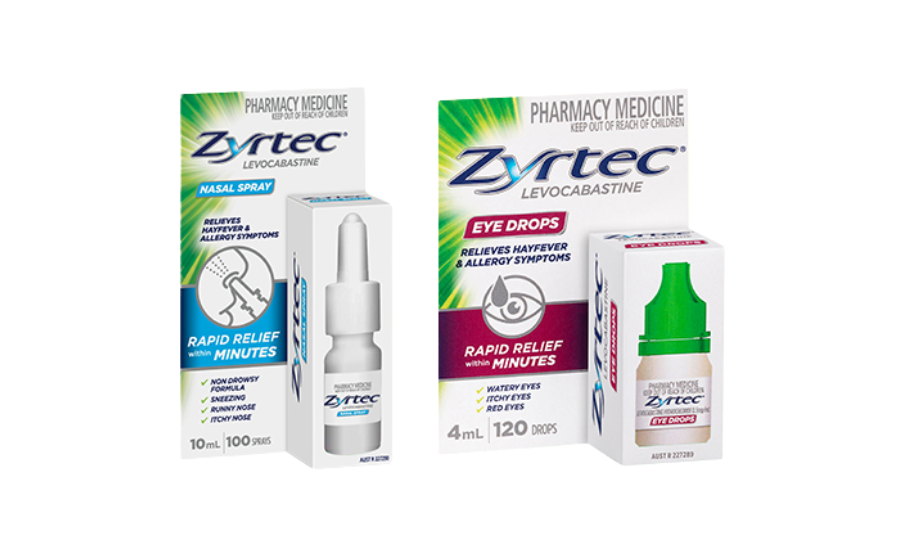 Zyrtec Allergy & Hayfever Relief Range