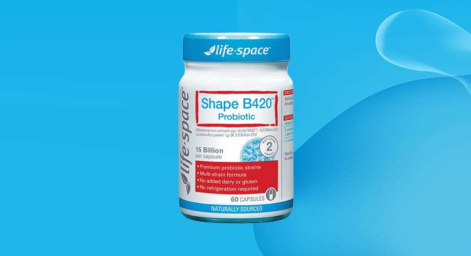 Life-Space Shape B420 Probiotic 60 Capsules