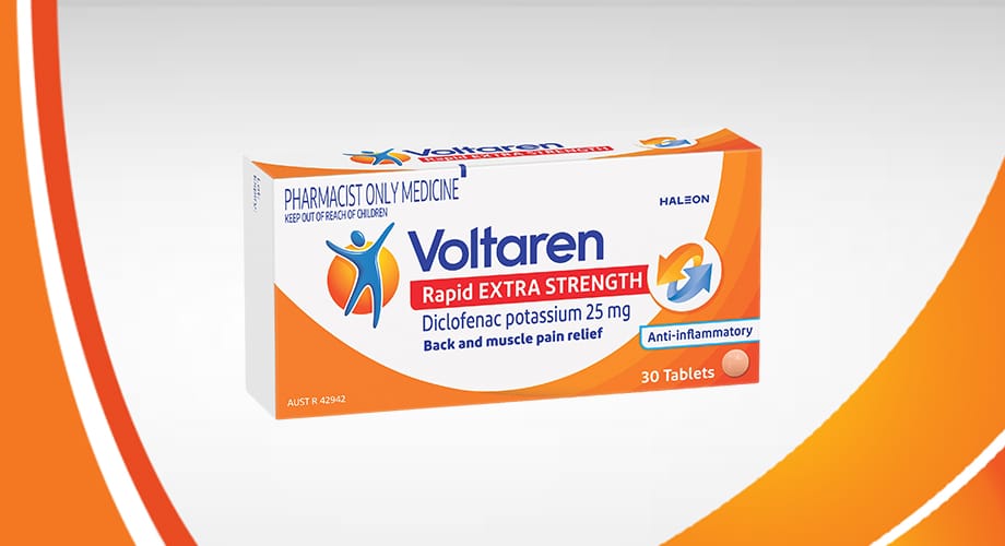 Voltaren Rapid Extra Strength 30 Capsules