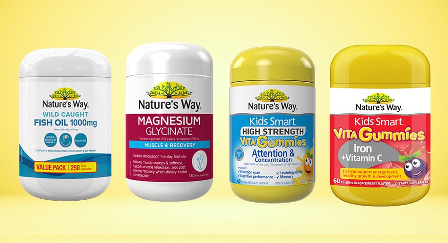 Nature’s Way Vitamins & Kids Smart Range