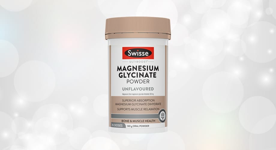 Swisse Ultiboost Magnesium Glycinate Powder Unflavoured 140g