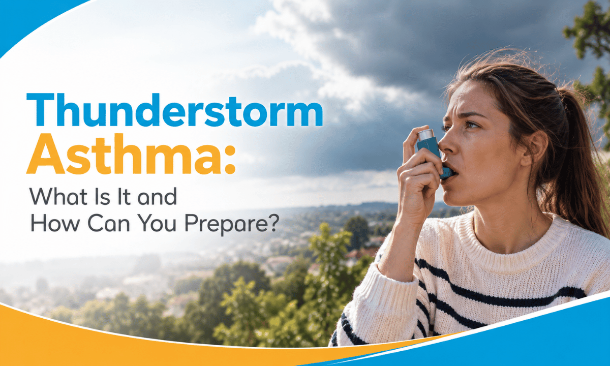 Thunderstorm Asthma: What Is It and How Can You Prepare?
