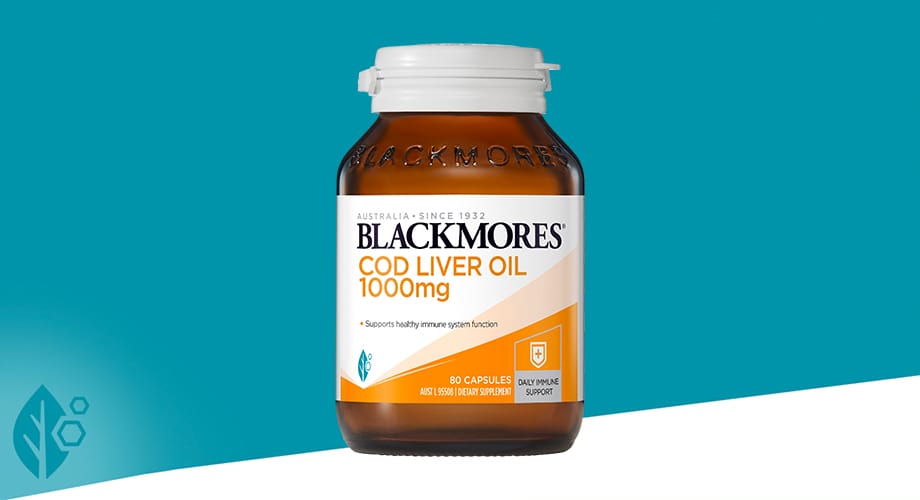 Blackmores Cod Liver Oil 1000mg 80 Capsules