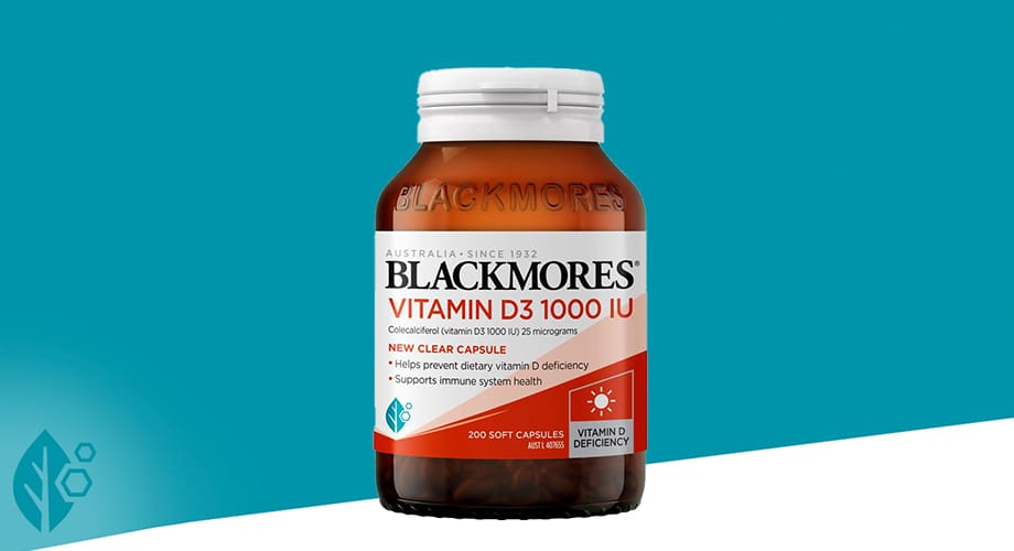 Blackmores Vitamin D3 1000 IU 200 Capsules