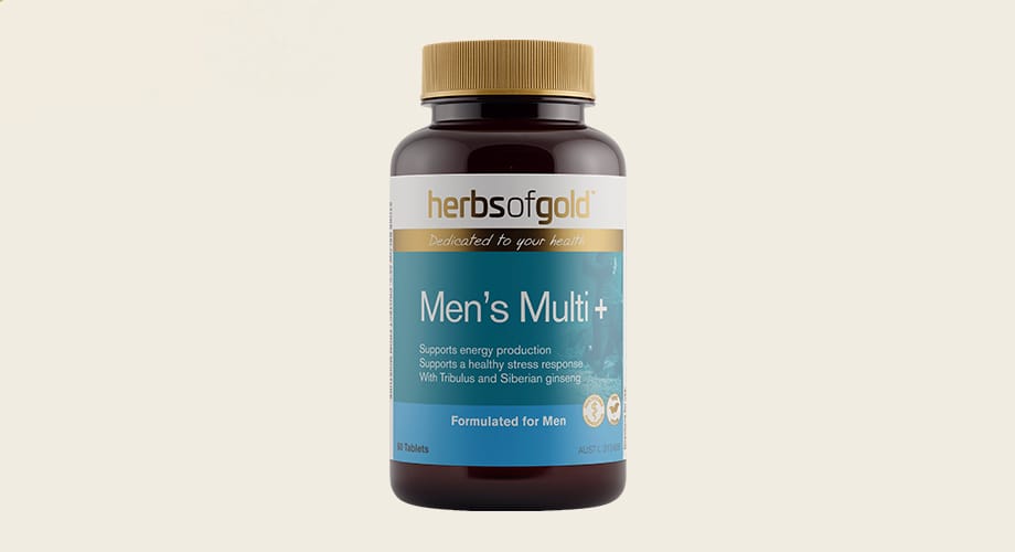 Herbs of Gold Men's Multi + 60 Tablets