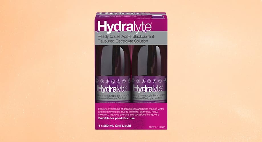 Hydralyte Liquid Apple Blackcurrant 250mL