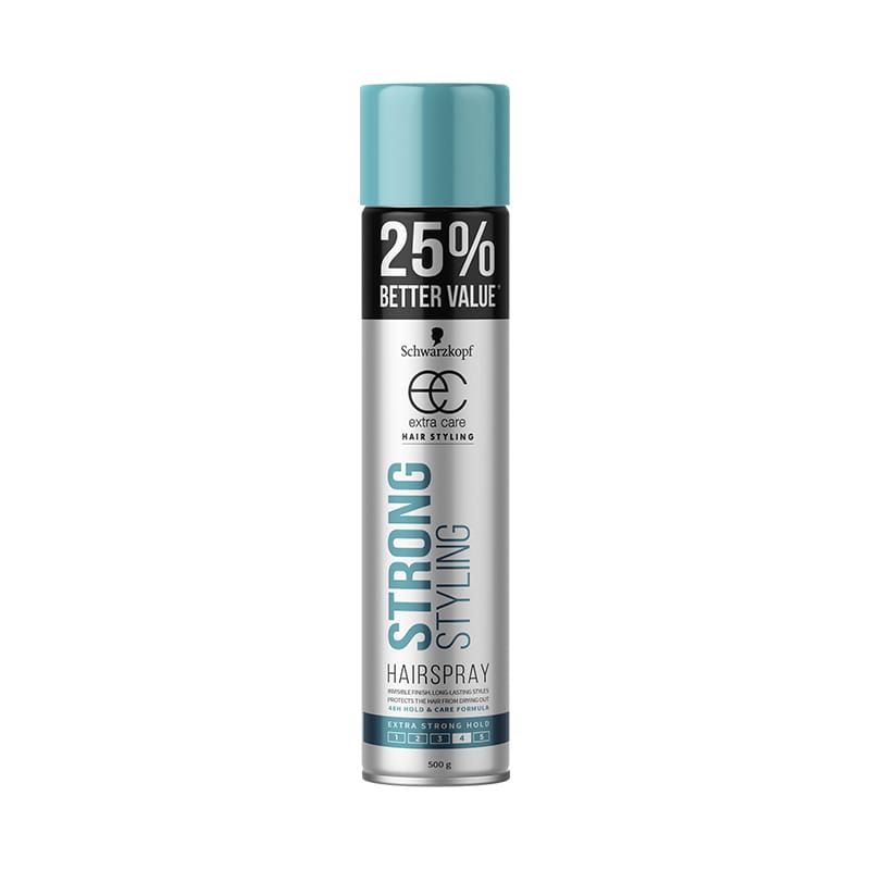 Schwarzkopf Extra Care Strong Styling Hairspray 500g