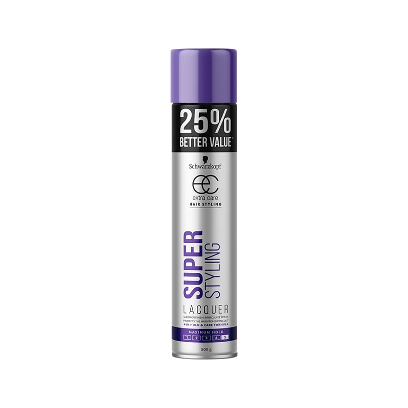 Schwarzkopf Extra Care Super Styling Lacquer 500g