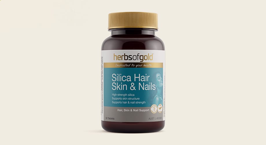 Herbs of Gold Silica Hair Skin & Nails Range