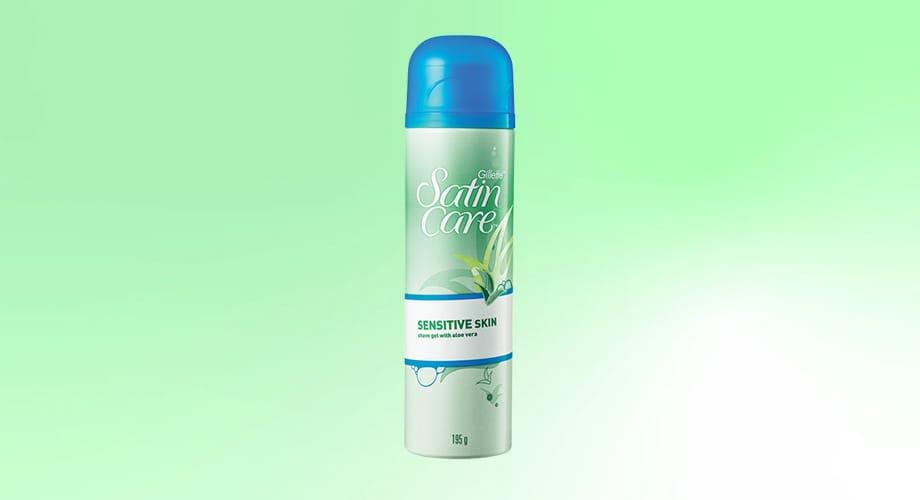 Gillette Venus Satin Care Sensitive Skin Shaving Gel 195g