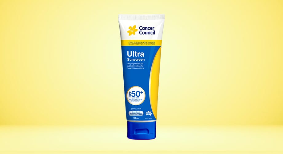 Cancer Council Ultra Sunscreen SPF 50+ 110mL