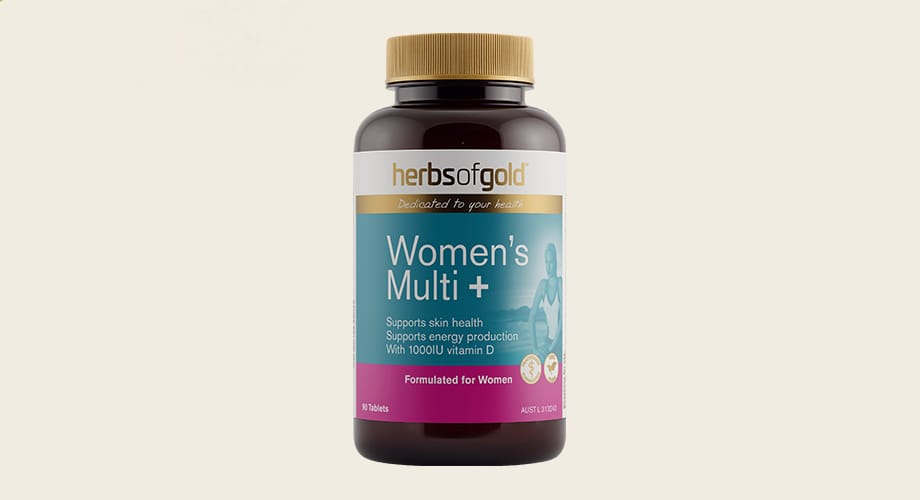 Herbs of Gold Women's Multi + 90 Tablets