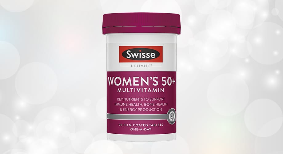 Swisse Ultivite Women's 50+ Multivitamin 90 Tablets