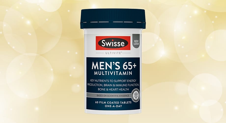 Swisse Ultivite Men's 65+ Multivitamin 60 Tablets