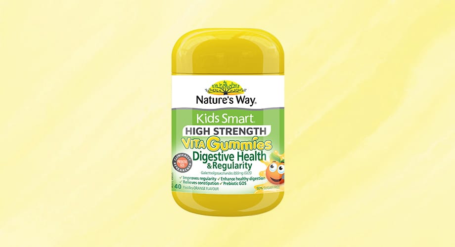 Nature’s Way Kids Smart High Strength Vita Gummies Digestive Health & Regularity 40pk