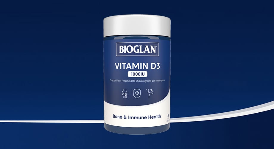 Bioglan Vitamin D3 1000IU 250 Capsules