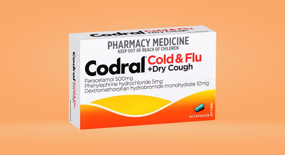 Codral Cold & Flu + Dry Cough 24 Capsules