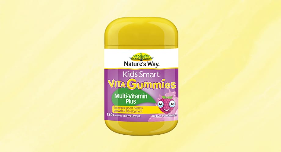 Natures Way Kids Smart Vita Gummies Multi-Vitamin Plus Vegies 120pk