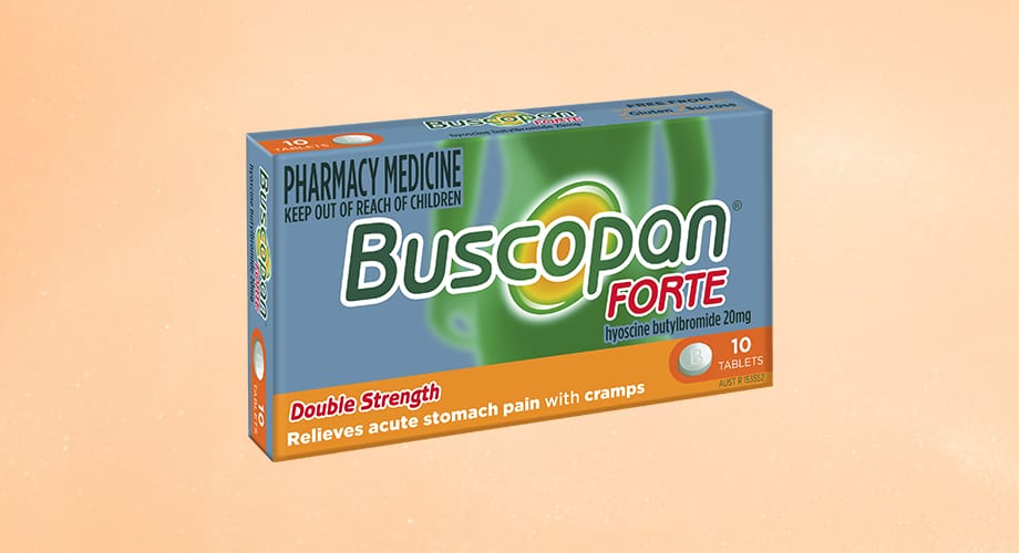 Buscopan Forte 20mg 10 Tablets