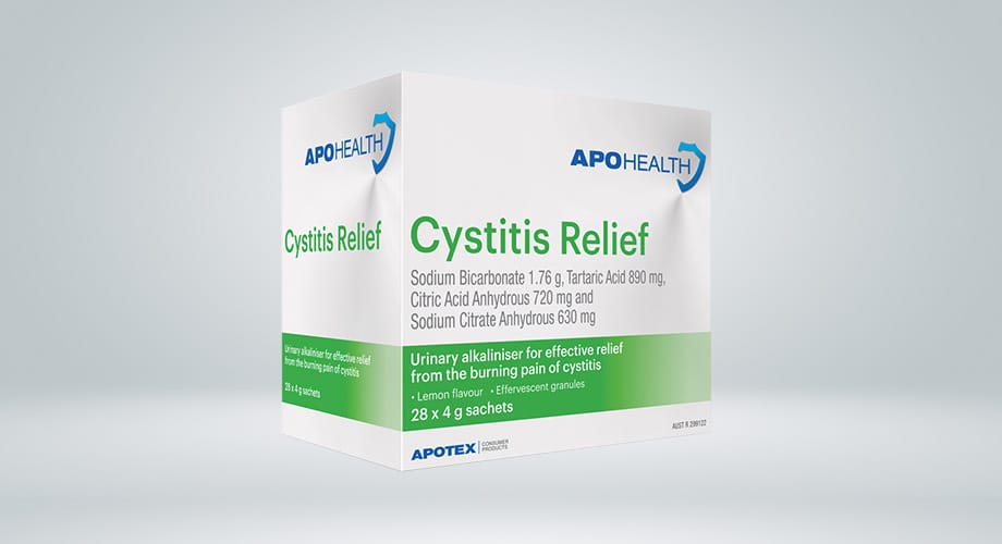 APOHEALTH Cystitis Relief Sachets 28pk