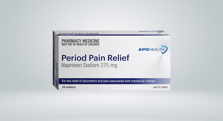 APOHEALTH Period Pain Relief 24 Tablets