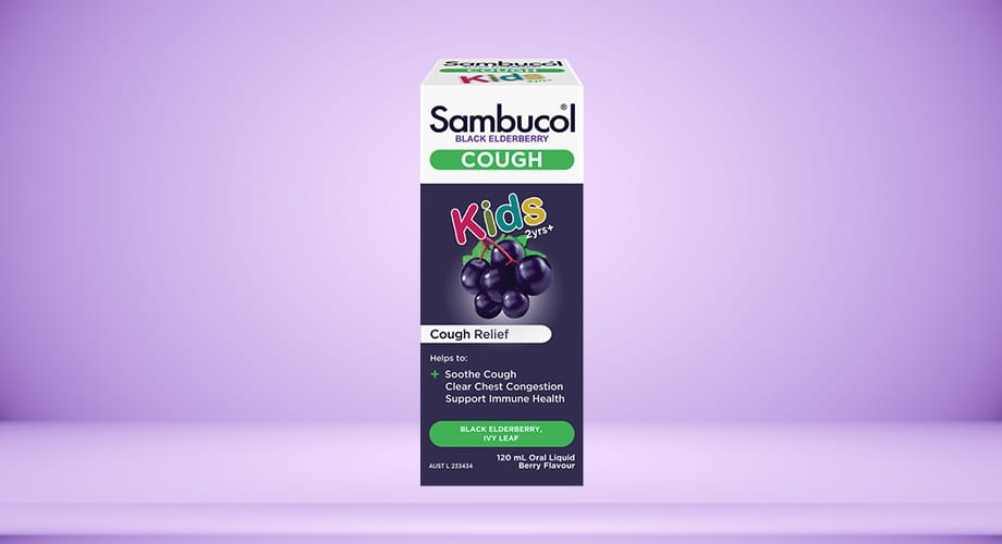 Sambucol Kids Cough Liquid 120mL