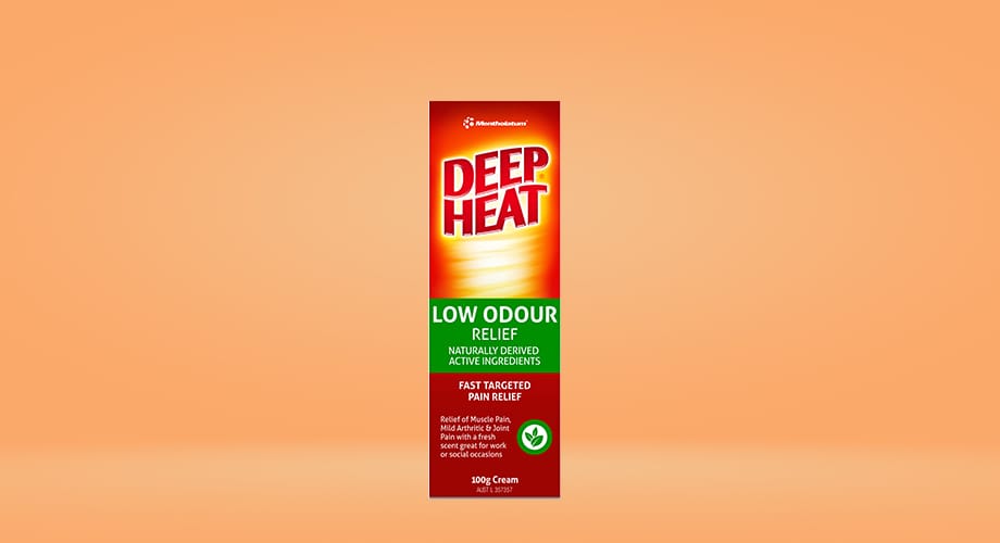 Deep Heat Low Odour Relief 100g