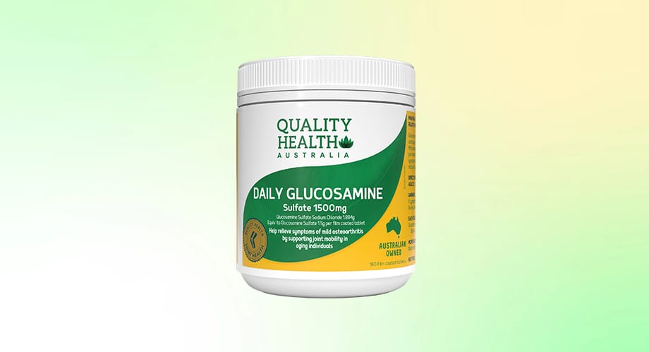 Quality Health Glucosamine 1500mg 180 Tablets