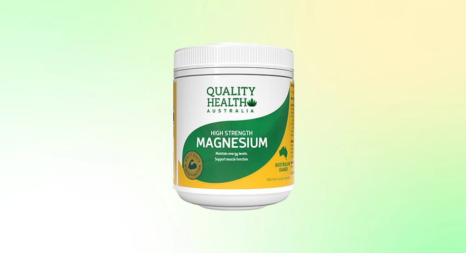 Quality Health High Strength Magnesium 100 Tablets