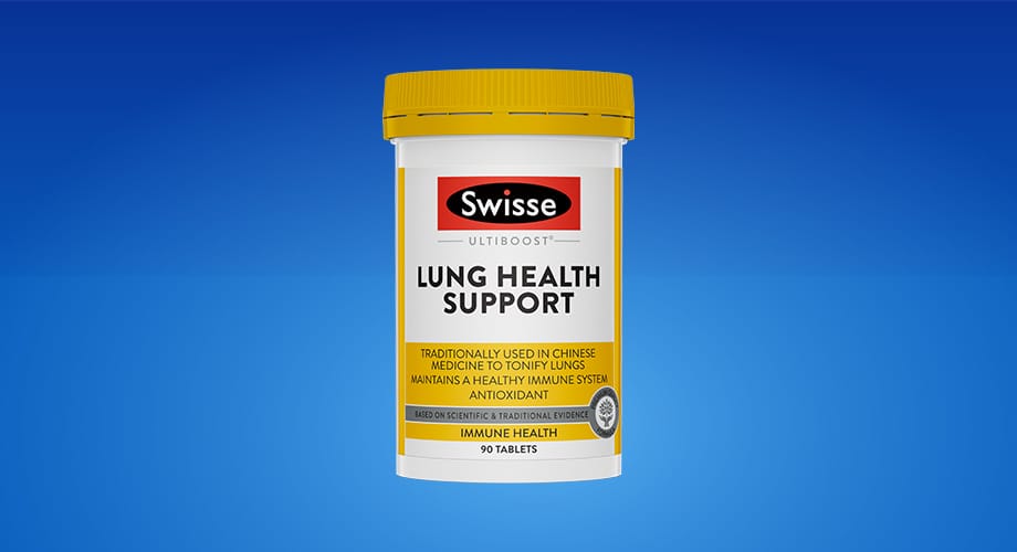 Swisse Ultiboost Lung Health Support 90 Tablets
