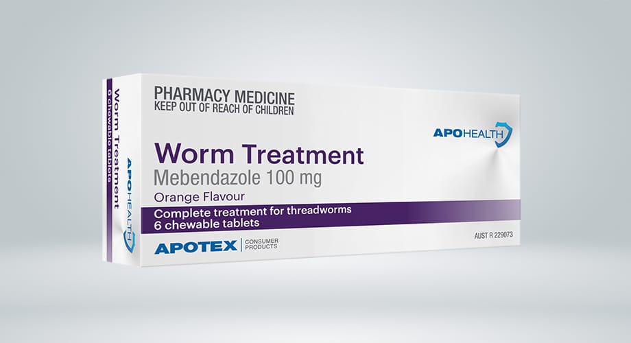 APOHEALTH Worm Treatment 6 Chewable Tablets